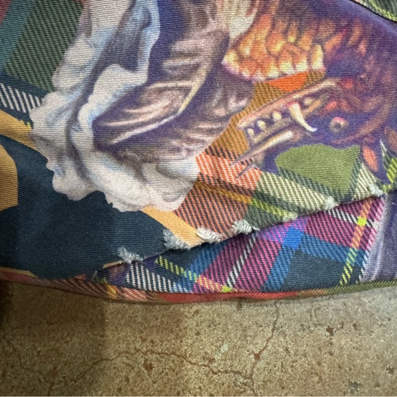 Vivienne Westwood plaid sea monster print shorts 40 - Picture 10 of 11